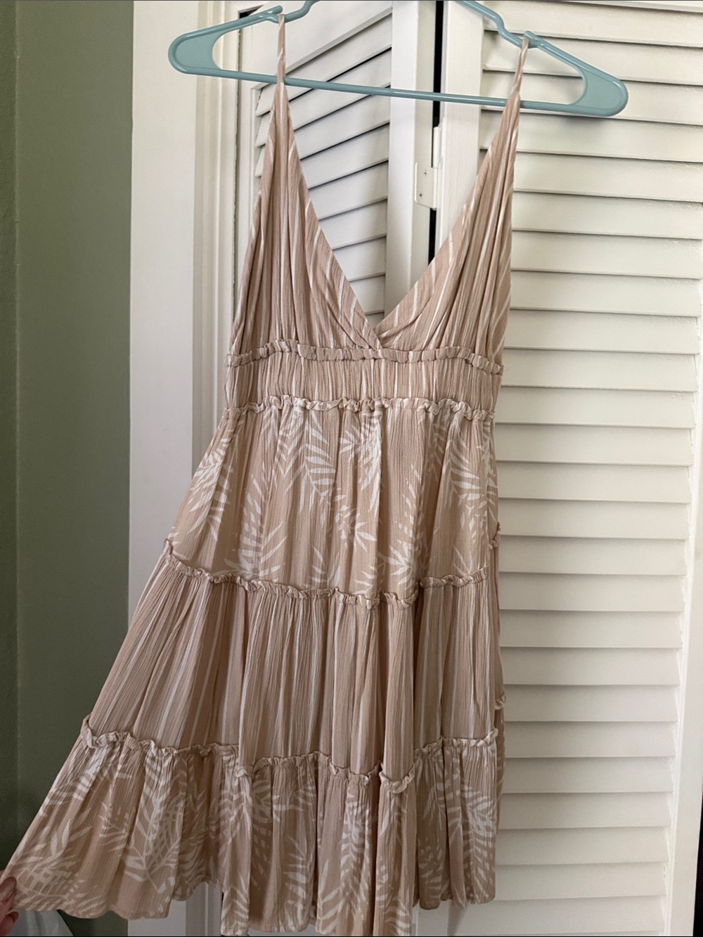 Ruffle sun dress